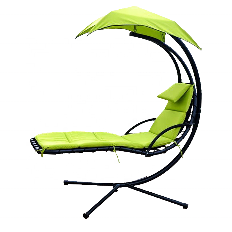 Outdoor Furniture Metal Chairs - Modern Metal Asma Salıncak Sandalye, Polyester