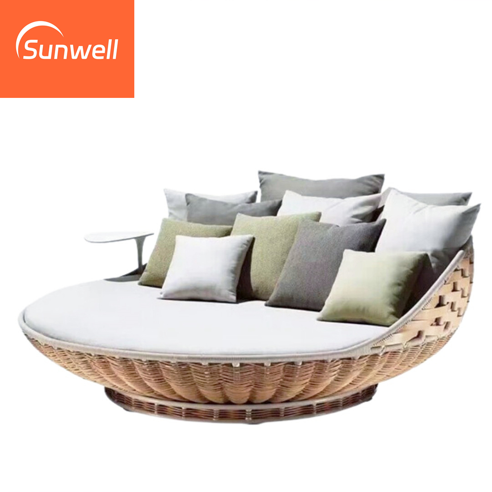 Yeni Açık Hava Rattan Gündüz Y - Outdoor Daybed Furniture incelemesi ve fiyatı